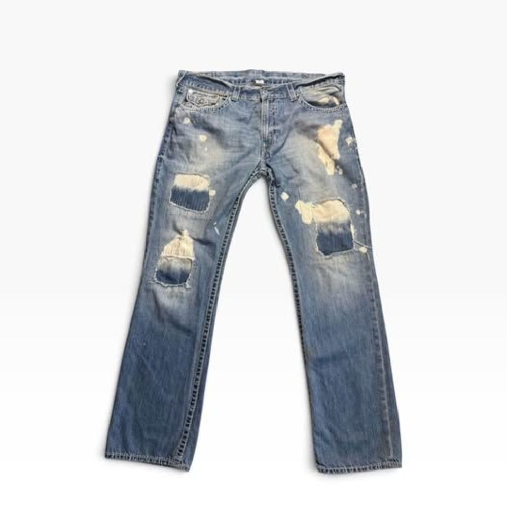 True Religion Distressed Jeans Size 40